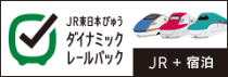 JR東日本ダイナミックレールパック 往復JR+宿泊