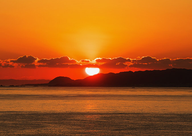 地上35ｍの露天風呂から眺める景色は絶景